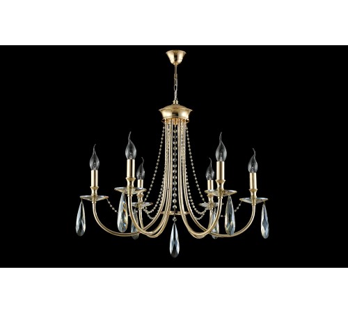 Люстра Crystal Lux VICTORIA SP6 GOLD/AMBER Люстра Crystal Lux VICTORIA SP6 GOLD/AMBER