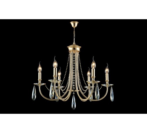 Люстра Crystal Lux VICTORIA SP6 GOLD/AMBER Люстра Crystal Lux VICTORIA SP6 GOLD/AMBER