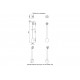 Бра Crystal Lux ALTO AP5W LED BLACK