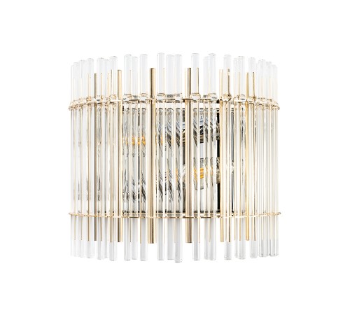 Бра Crystal Lux AURELIO AP2 GOLD+CHROME/TRANSPARENT Бра Crystal Lux AURELIO AP2 GOLD+CHROME/TRANSPARENT
