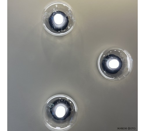 Бра Crystal Lux BOSQUE AP1 BLACK/TRANSPARENT Бра Crystal Lux BOSQUE AP1 BLACK/TRANSPARENT