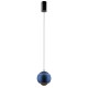 Светильник подвесной Crystal Lux CARO SP LED BLUE