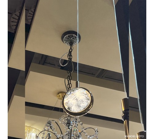 Светильник подвесной Crystal Lux CIELO SP6W LED GOLD