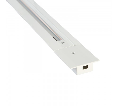 Шинопровод встраиваемый однофазный с питанием и заглушкой Crystal Lux CLT 0.121 01 L1000 WH Шинопровод встраиваемый однофазный с питанием и заглушкой Crystal Lux CLT 0.121 01 L1000 WH
