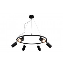 Светильник подвесной Crystal Lux CLT 015C6 D600 BL