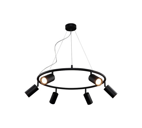 Светильник подвесной Crystal Lux CLT 015C6 D600 BL Светильник подвесной Crystal Lux CLT 015C6 D600 BL