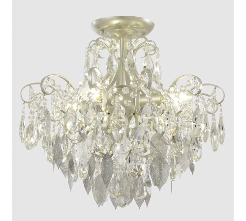 Светильник потолочный Crystal Lux ESMIRALDA PL4 SILVER Светильник потолочный Crystal Lux ESMIRALDA PL4 SILVER