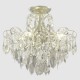 Светильник потолочный Crystal Lux ESMIRALDA PL4 SILVER