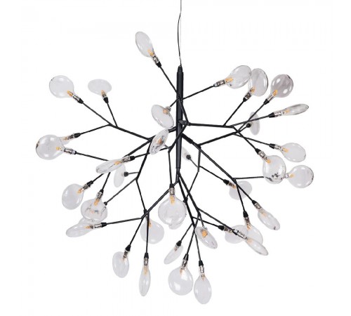 Светильник подвесной Crystal Lux EVITA SP36 BLACK/TRANSPARENT Светильник подвесной Crystal Lux EVITA SP36 BLACK/TRANSPARENT