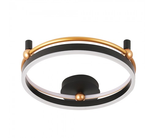 Светильник потолочный Crystal Lux FERNANDO PL48W LED BLACK/GOLD Светильник потолочный Crystal Lux FERNANDO PL48W LED BLACK/GOLD