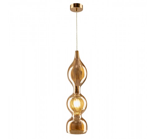 Светильник подвесной Crystal Lux IRIS SP1 B AMBER Светильник подвесной Crystal Lux IRIS SP1 B AMBER
