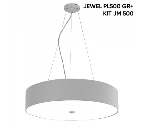 Светильник потолочный Crystal Lux JEWEL PL500 GR Светильник потолочный Crystal Lux JEWEL PL500 GR