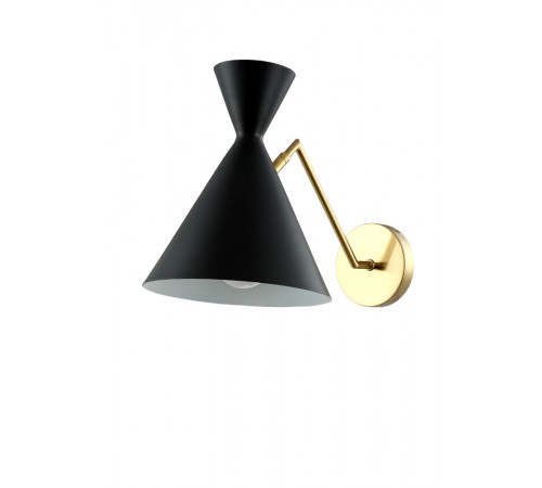 Бра Crystal Lux JOVEN AP1 GOLD/BLACK