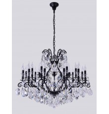 Люстра Crystal Lux MAGNIFICO SP19 BLACK/TRANSPARENT