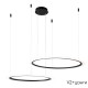 Люстра Crystal Lux MANZANA SP53W LED BLACK