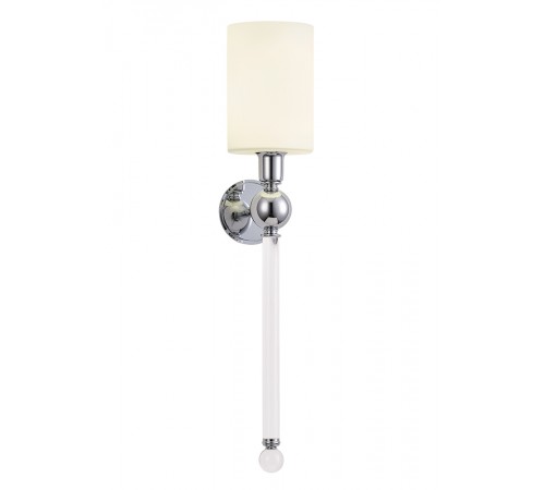 Бра Crystal Lux MIRABELLA AP1 CHROME/WHITE Бра Crystal Lux MIRABELLA AP1 CHROME/WHITE