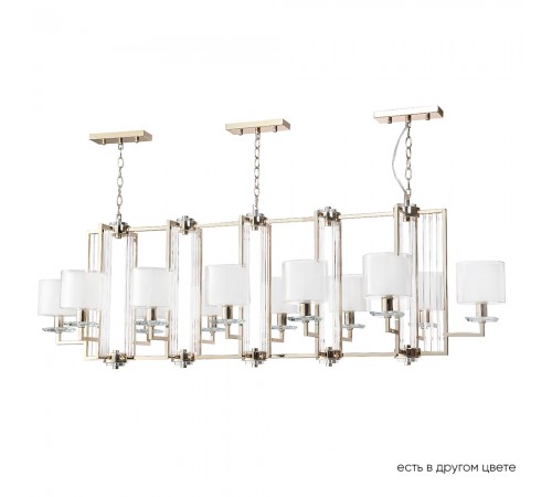 Люстры Crystal Lux NICOLAS SP12 L1600 GOLD/WHITE Люстры Crystal Lux NICOLAS SP12 L1600 GOLD/WHITE