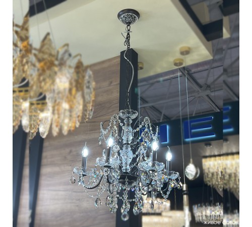 Люстра Crystal Lux ODELIS SP6 BROWN Люстра Crystal Lux ODELIS SP6 BROWN
