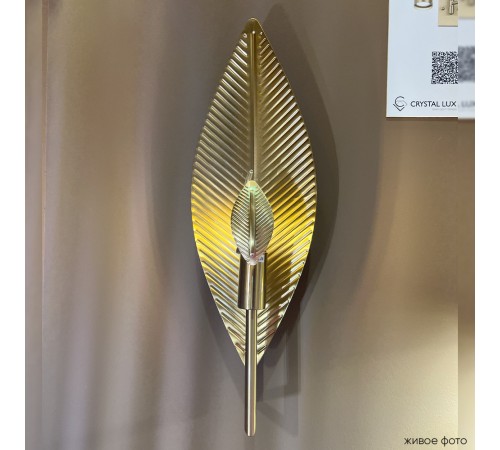 Бра Crystal Lux PALMA AP1 BRONZE Бра Crystal Lux PALMA AP1 BRONZE