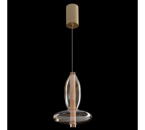 Светильник подвесной Crystal Lux QUASAR SP7W LED AMBER Светильник подвесной Crystal Lux QUASAR SP7W LED AMBER