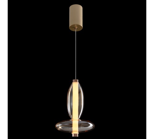 Светильник подвесной Crystal Lux QUASAR SP7W LED AMBER Светильник подвесной Crystal Lux QUASAR SP7W LED AMBER