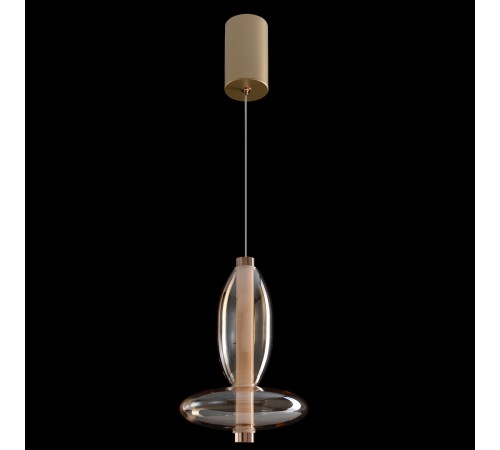 Светильник подвесной Crystal Lux QUASAR SP7W LED AMBER Светильник подвесной Crystal Lux QUASAR SP7W LED AMBER