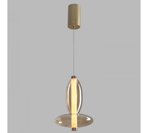 Светильник подвесной Crystal Lux QUASAR SP7W LED AMBER Светильник подвесной Crystal Lux QUASAR SP7W LED AMBER
