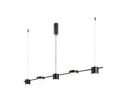 Светильник подвесной Crystal Lux TRISTAN SP5 L1200 BLACK Светильник подвесной Crystal Lux TRISTAN SP5 L1200 BLACK
