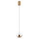 Светильник подвесной Crystal Lux ASTRA SP LED GOLD
