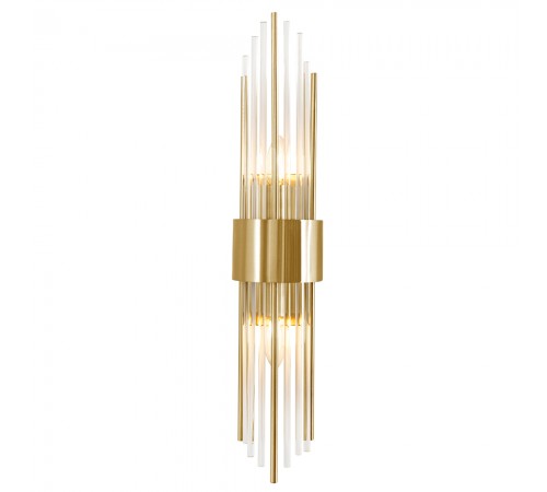 Бра Crystal Lux ATENTO AP2 BRASS/TRANSPARENTE Бра Crystal Lux ATENTO AP2 BRASS/TRANSPARENTE