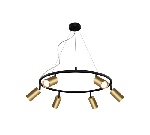 Светильник подвесной Crystal Lux CLT 015C6 D600 BL-GO Светильник подвесной Crystal Lux CLT 015C6 D600 BL-GO