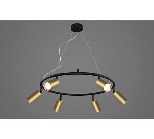 Светильник подвесной Crystal Lux CLT 015C6 D600 BL-GO Светильник подвесной Crystal Lux CLT 015C6 D600 BL-GO