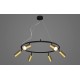 Светильник подвесной Crystal Lux CLT 015C6 D600 BL-GO