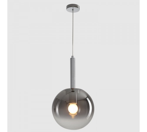 Светильник подвесной Crystal Lux ECLIPSE SP1 D200 CHROME Светильник подвесной Crystal Lux ECLIPSE SP1 D200 CHROME