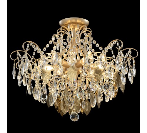 Светильник потолочный Crystal Lux ESMIRALDA PL6 GOLD Светильник потолочный Crystal Lux ESMIRALDA PL6 GOLD