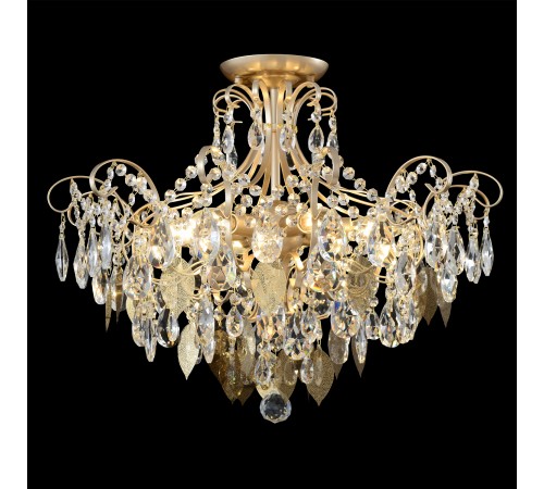 Светильник потолочный Crystal Lux ESMIRALDA PL6 GOLD Светильник потолочный Crystal Lux ESMIRALDA PL6 GOLD