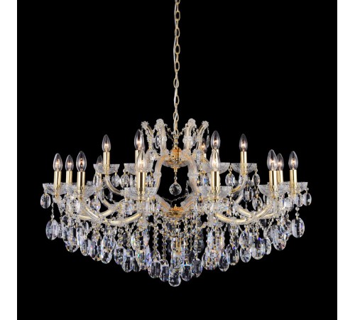 Люстра Crystal Lux HOLLYWOOD SP12+6 GOLD Люстра Crystal Lux HOLLYWOOD SP12+6 GOLD