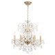 Люстра Crystal Lux ODELIS SP6 GOLD