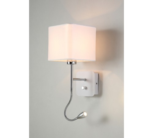 Бра Crystal Lux PACO AP2 CHROME/WHITE Бра Crystal Lux PACO AP2 CHROME/WHITE