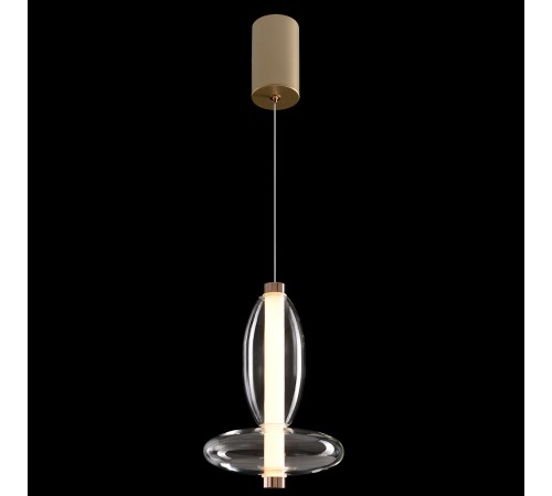 Светильник подвесной Crystal Lux QUASAR SP7W LED TRANSPARENT Светильник подвесной Crystal Lux QUASAR SP7W LED TRANSPARENT