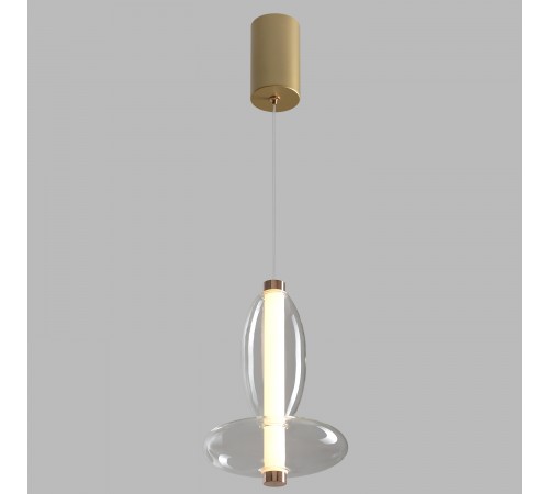 Светильник подвесной Crystal Lux QUASAR SP7W LED TRANSPARENT Светильник подвесной Crystal Lux QUASAR SP7W LED TRANSPARENT