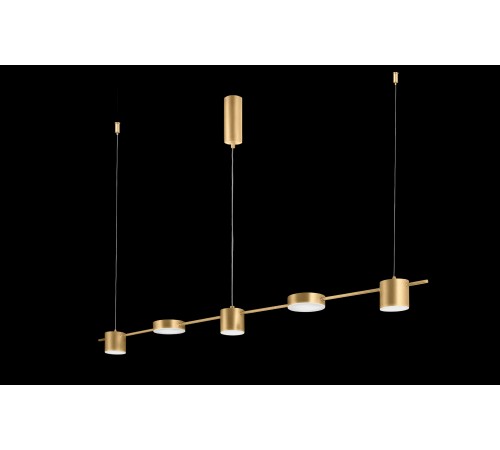 Светильник подвесной Crystal Lux TRISTAN SP5 L1200 GOLD Светильник подвесной Crystal Lux TRISTAN SP5 L1200 GOLD