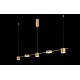 Светильник подвесной Crystal Lux TRISTAN SP5 L1200 GOLD