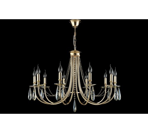 Люстра Crystal Lux VICTORIA SP10 GOLD/AMBER Люстра Crystal Lux VICTORIA SP10 GOLD/AMBER