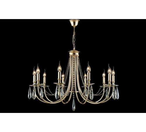 Люстра Crystal Lux VICTORIA SP10 GOLD/AMBER Люстра Crystal Lux VICTORIA SP10 GOLD/AMBER
