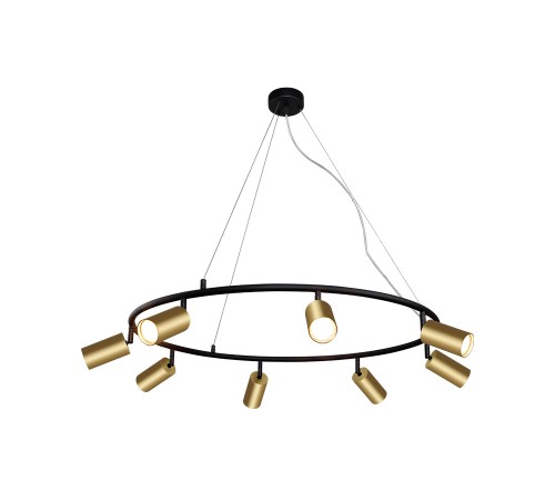 Светильник подвесной Crystal Lux CLT 015C8 D800 BL-GO Светильник подвесной Crystal Lux CLT 015C8 D800 BL-GO