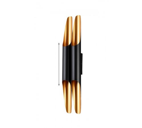 Бра Crystal Lux CLT 332W4-V2 BL-GO Бра Crystal Lux CLT 332W4-V2 BL-GO