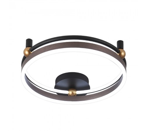 Светильник потолочный Crystal Lux FERNANDO PL48W LED COFFEE/BLACK Светильник потолочный Crystal Lux FERNANDO PL48W LED COFFEE/BLACK