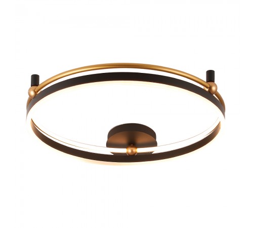 Светильник потолочный Crystal Lux FERNANDO PL72W LED BLACK/GOLD Светильник потолочный Crystal Lux FERNANDO PL72W LED BLACK/GOLD
