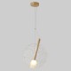 Светильник подвесной Crystal Lux FROZEN SP1 BRASS